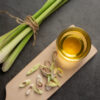 A picture of lemongrass with honey