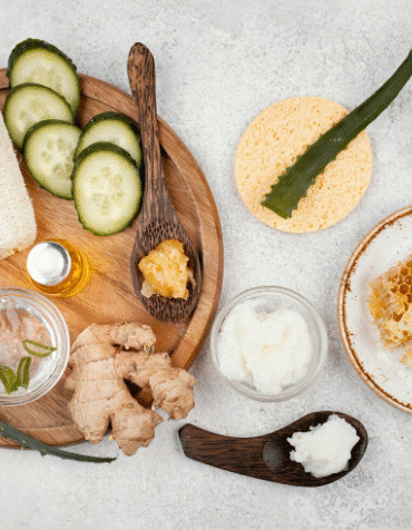 natural exfoliators for sensitive skin based on Ayurvedic science