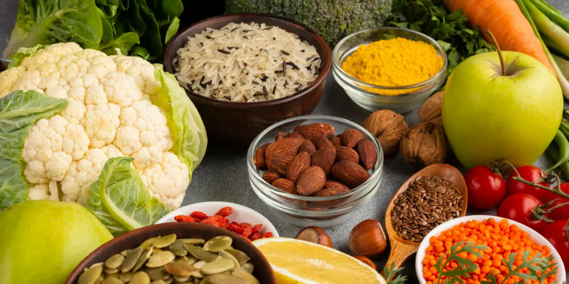 ssortment of vegetables and spices