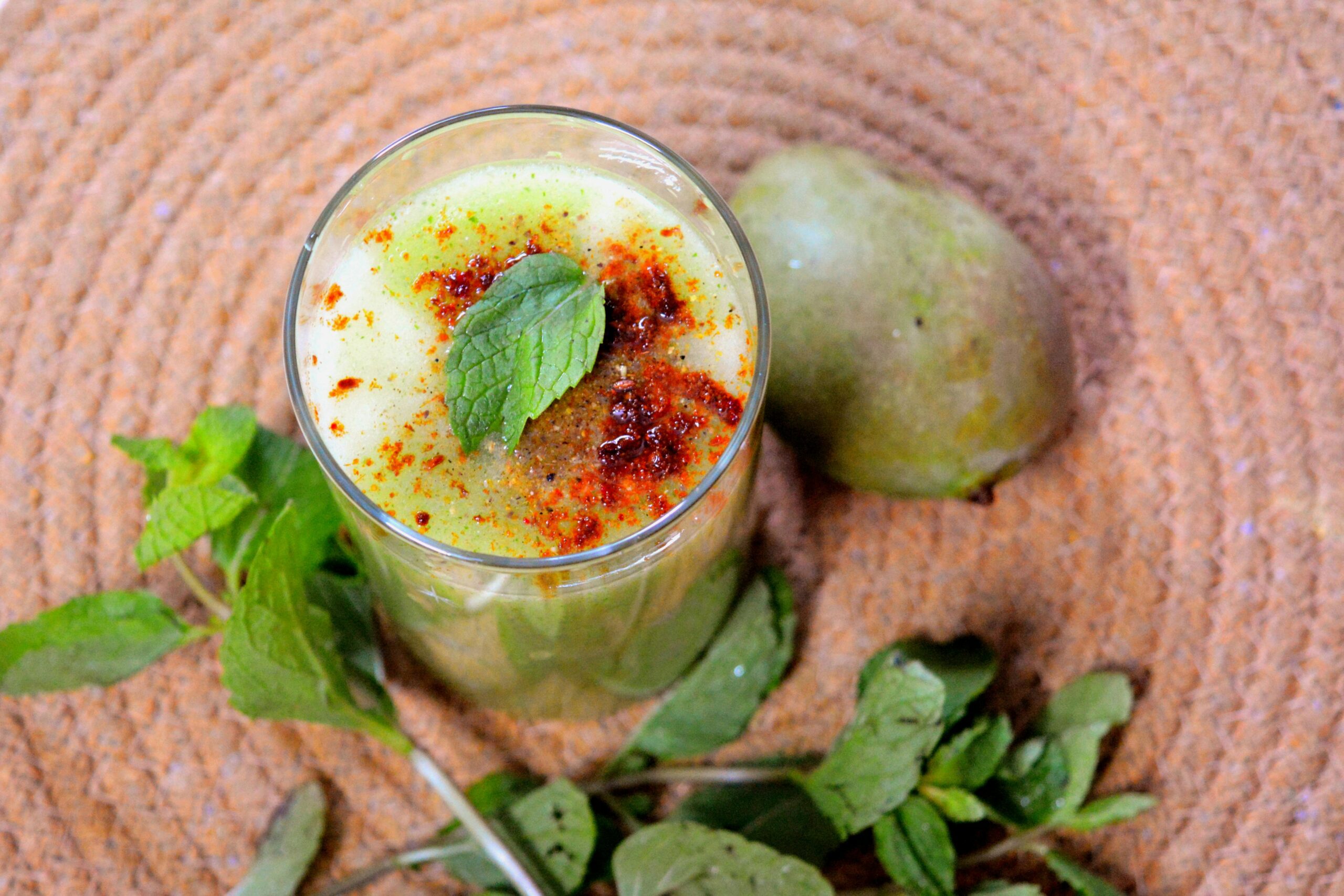 glass of aam panna for natural wellness