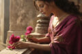 portrait of an ancient roman woman