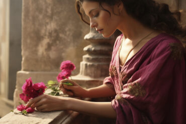 portrait of an ancient roman woman