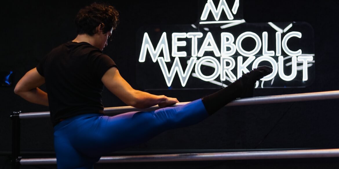 a man working out