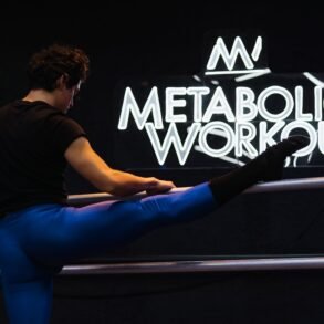 a man working out