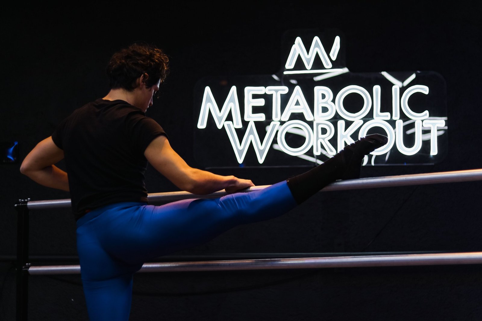 a man working out
