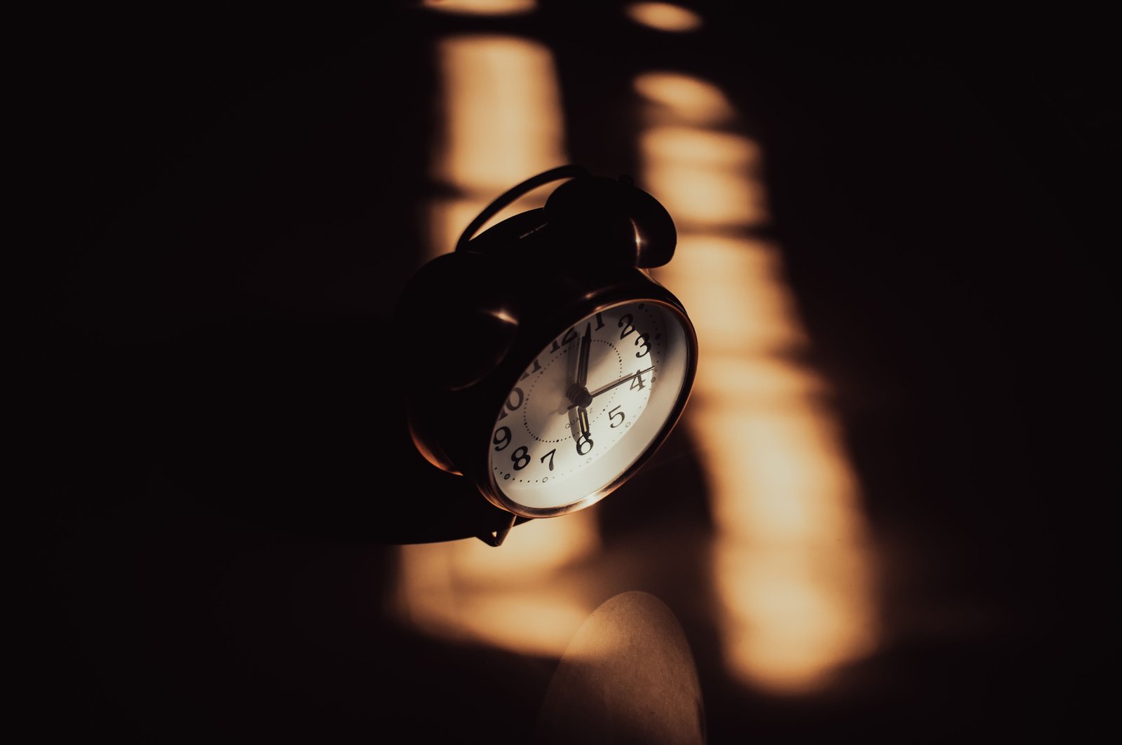 a clock put in sunlight symbolizing Circadian Health