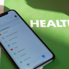 phone on a desk