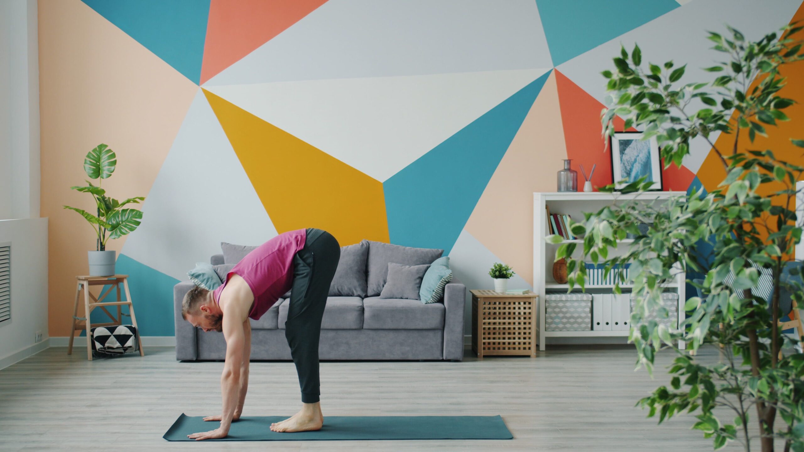 a woman doing yoga trying new Health Trends 2026